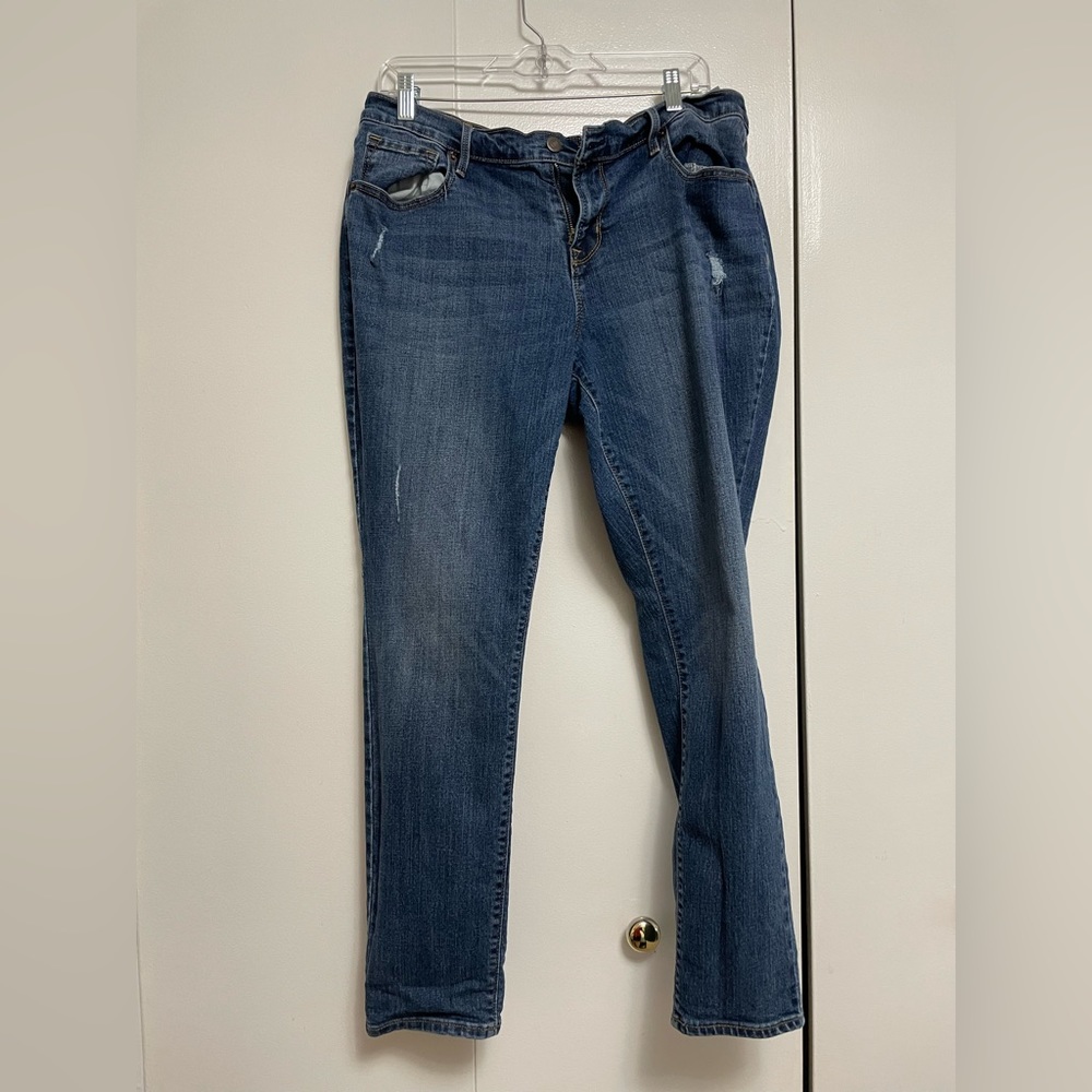 Old Navy Curvy Skinny Jeans 14P